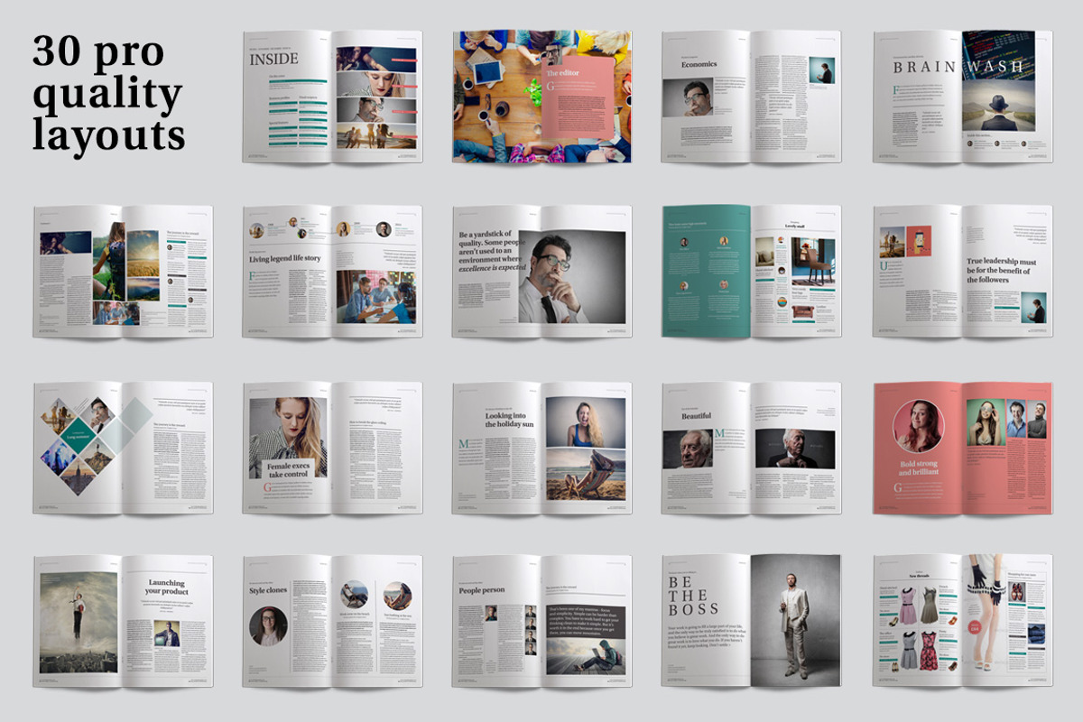 Utopia magazine, a Magazine Template by CRS Design (Photo 4 of 4)