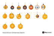 Watercolor Clipart - Christmas Joy, a Decorative Illustration by crafty (Thumbnail 14 of 15)