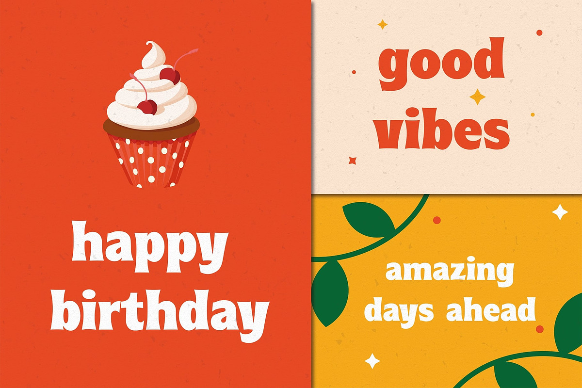 Sasquatch - Vintage Display Typeface, a Sans Serif Font by HipFonts (Photo 4 of 11)
