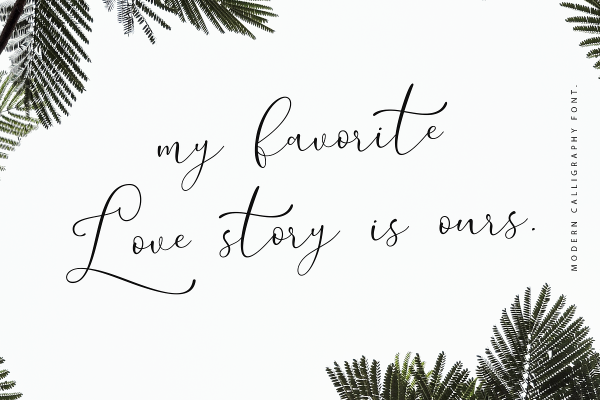 Melnychuk Elegant Script, a Script Font by sizimon (Photo 2 of 8)