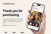 FaithMatch – Dating App Mobile UI Ki, a Websites & App Template by Creative Graphics (Thumbnail 8 of 8)