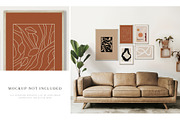 Movable Frames Kit For Mockups, a Print Template by The White Space Co. (Thumbnail 8 of 8)