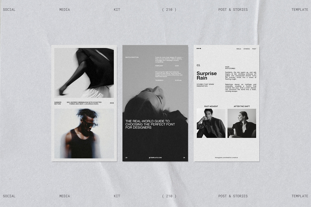 ELVO | Social Media Kit Bundle, a Social Media Template by Prapti Design (Photo 3 of 10)
