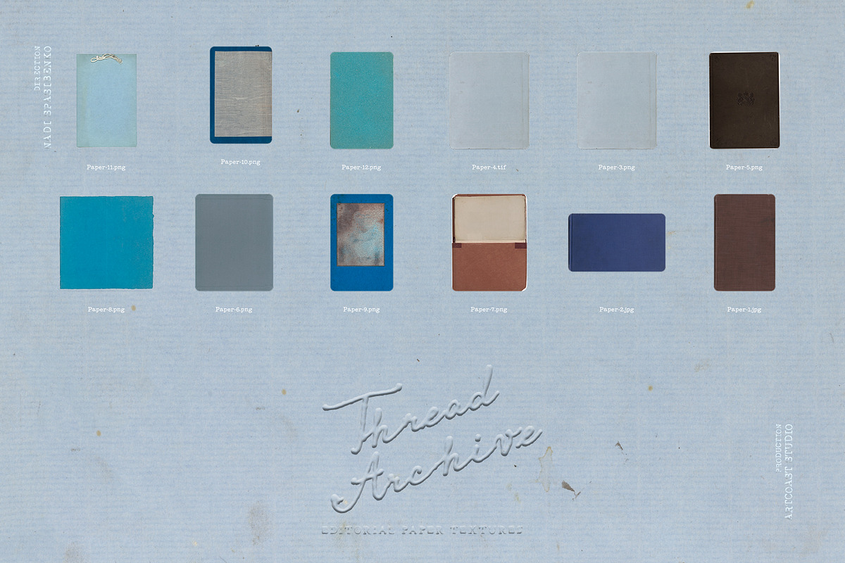 Thread Archive Editorial Collection, a Texture Graphic by nadispasibenko (Photo 9 of 12)