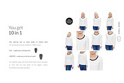 Women Longsleeve Mock-ups Set DEMO, a Books & Magazine Mockup by Apparel_Mockups (Thumbnail 8 of 23)