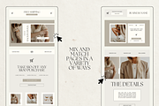 Email Marketing Newsletter Template, an Email Template by Branding Babe Co. (Thumbnail 7 of 9)