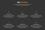 Faruq - Developer Portfolio HTML, a Bootstrap Template by Themeplaza (Thumbnail 3 of 7)