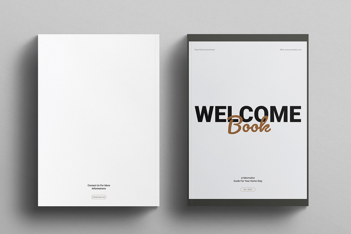 Welcome Book Template, a Brochure Template by E-Type (Photo 7 of 7)
