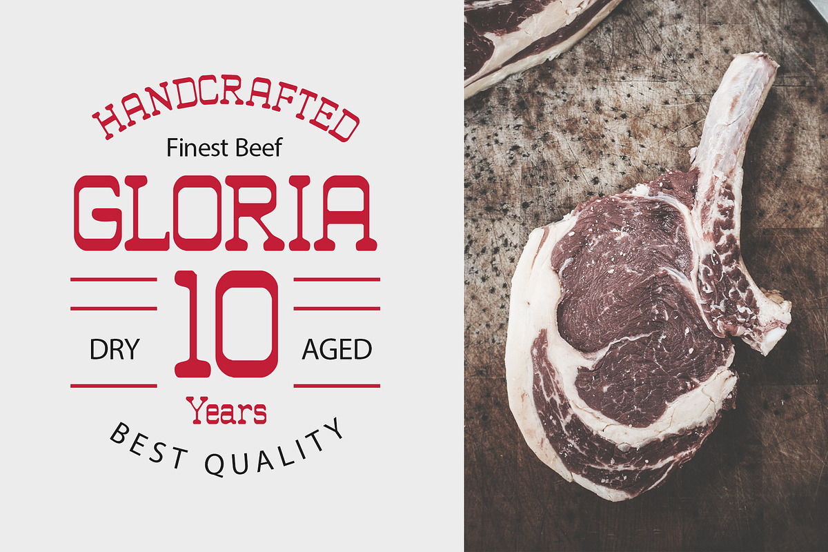 Vilkey Blur, a Slab Serif Font by Craft Supply Co. (Photo 7 of 8)
