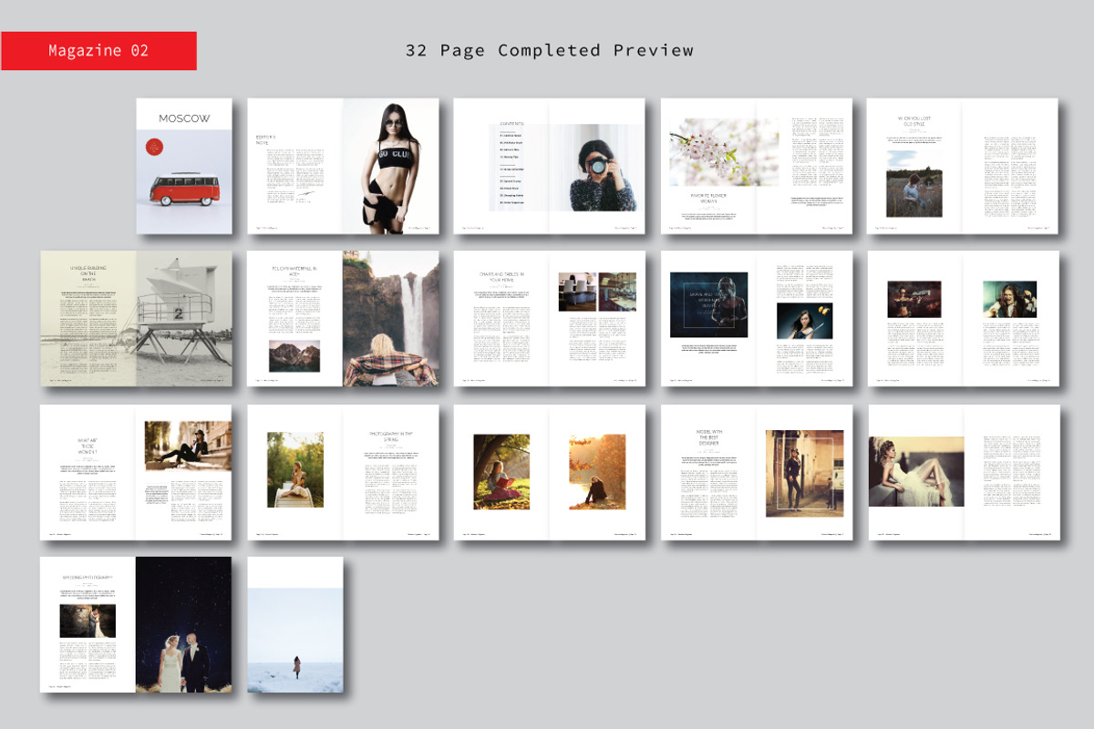 A5 Magazine Bundle Vol. 2, a Magazine Template by Alhaytar (Photo 3 of 6)