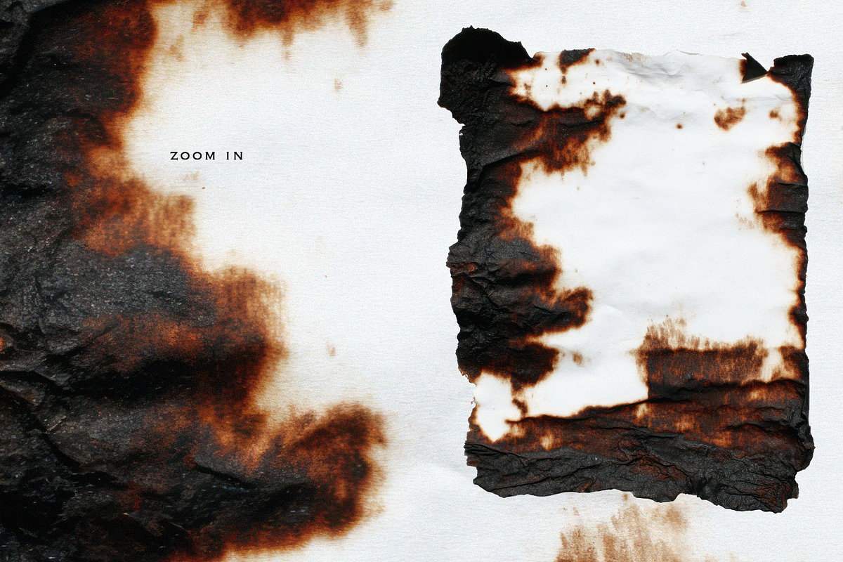Burnt Paper Textures, a Texture Graphic by Digital Museum (Photo 3 of 5)