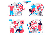 Flat Design Concept Illustrations, a Finance Illustration by alexdndz (Thumbnail 9 of 42)