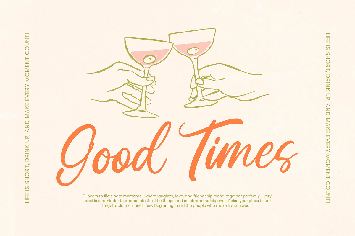 Make Unique Bold Calligraphy Font, a Script Font by Letterena Studios Script (Photo 6 of 20)