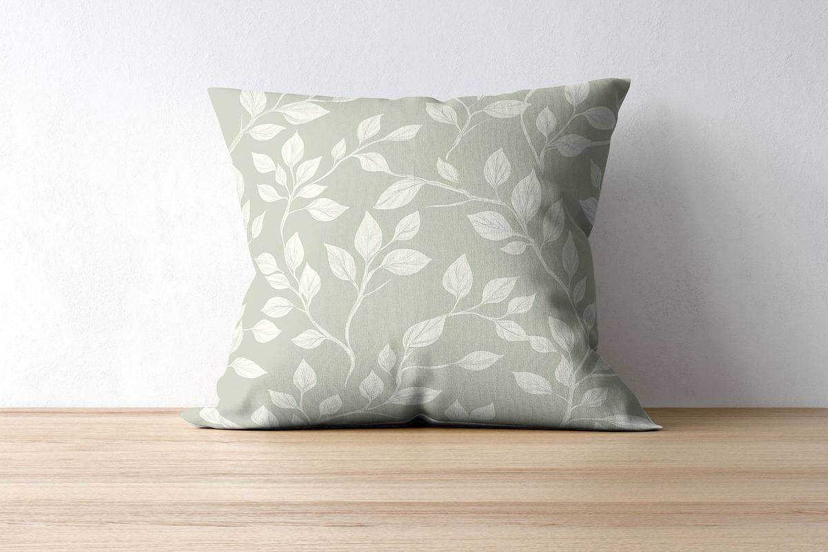 12 Serenity Sprigs Seamless Patterns, a Pattern Graphic by Inknfolly (Photo 5 of 7)