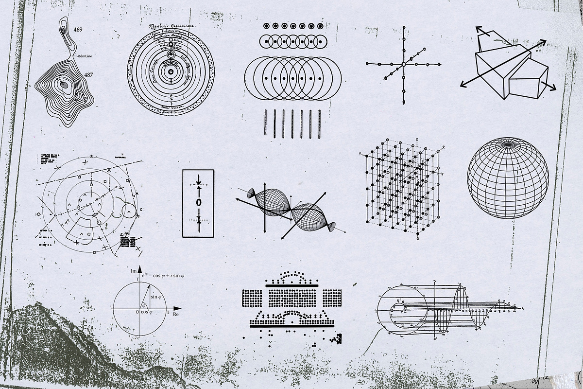 Graph Shapes Bundle - 128 MG, an Object Graphic by Broken Bitmap (Photo 4 of 12)