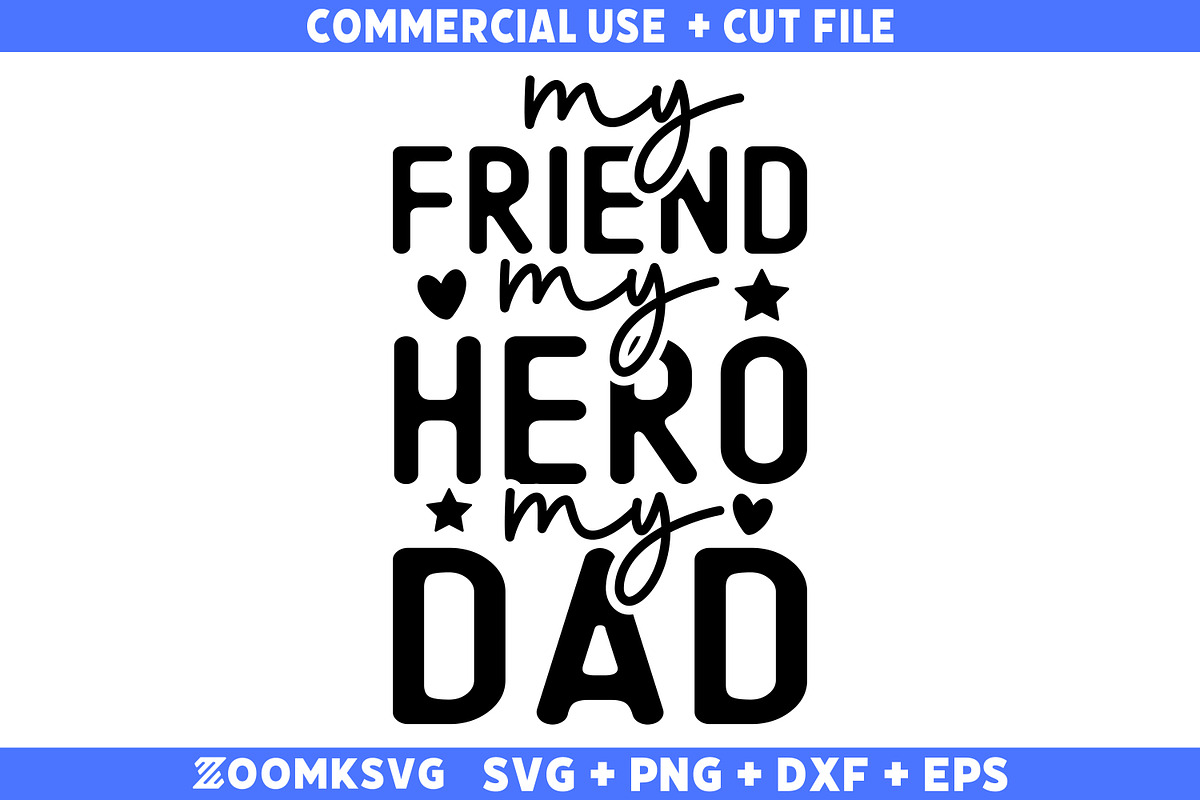 Dad SVG Bundle 20 Designs, an Illustration by ZoomkSVG (Photo 30 of 41)