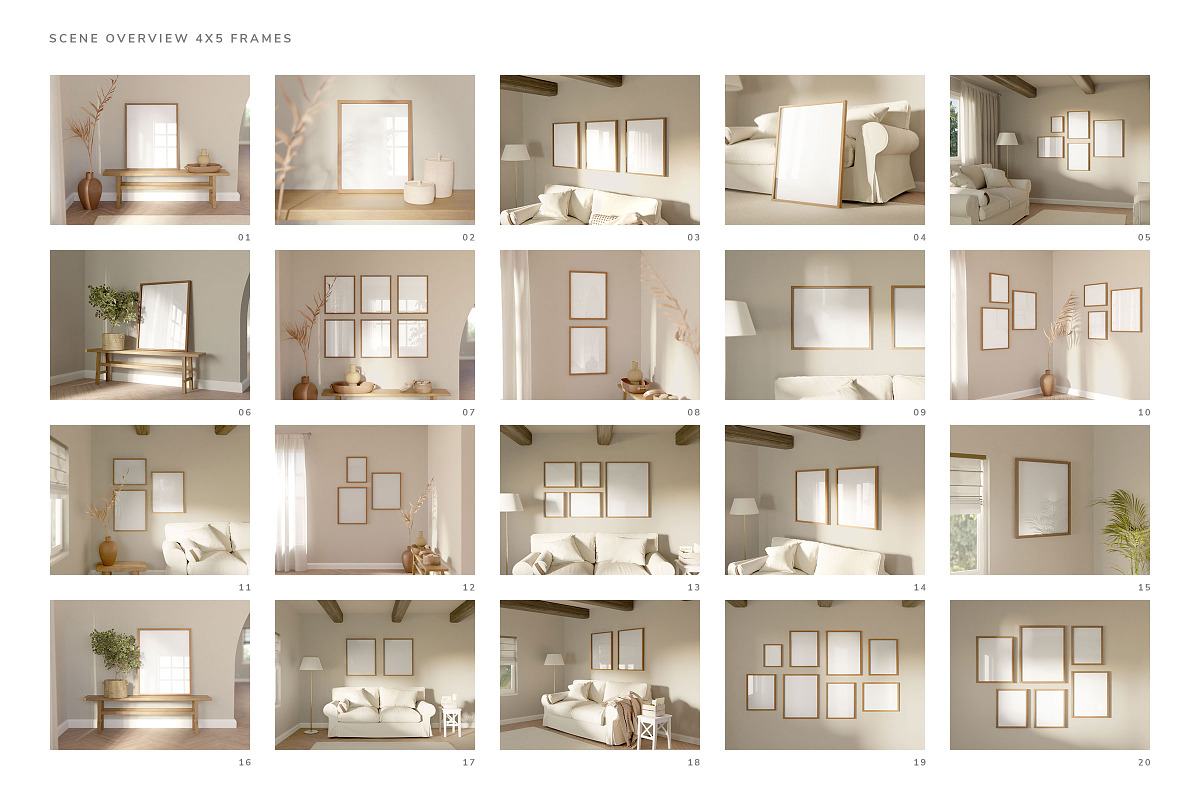 Frame Mockup Scene Collection, a Household Mockup by Ruben Stom (Photo 14 of 17)