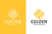 Golden Contact Electronic Chip Logo, a Branding & Logo Template by Signatoro (Thumbnail 1 of 3)