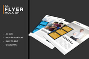 Photorealistic Flyer Mockup Pack, a Print Template by Advaita Printables (Thumbnail 2 of 5)