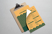 Food Menu Geometric Pattern, a Flyer Template by Me55enjah Design (Thumbnail 1 of 3)