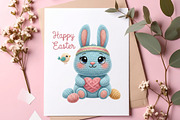 Easter Faux Yarn Clipart Bundle, an Illustration by SinaCreation (Thumbnail 3 of 7)