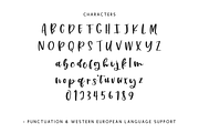 Inkerly Script, a Script Font by Beck McCormick (Thumbnail 10 of 10)