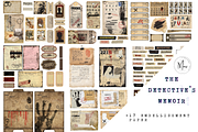 The Detective's Memoir junk journal, a Decorative Illustration by meribela (Thumbnail 8 of 16)
