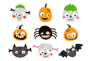 Halloween Clipart PNG JPG, an Object Graphic by the_myro (Thumbnail 4 of 6)