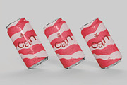 Soda Cans Mockup, an Advertising Mockup by skybluecreative (Thumbnail 2 of 3)