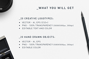 Double Exposure. 20 Creative Logos, a Branding & Logo Template by Cosmic Store (Thumbnail 2 of 11)