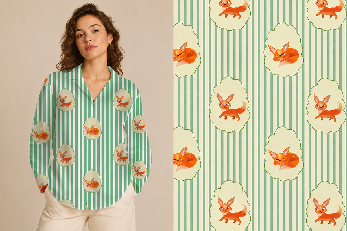 Thanksgiving Patterns & Elements, an Animal Illustration by FaliushViktoriaArtist (Photo 10 of 14)