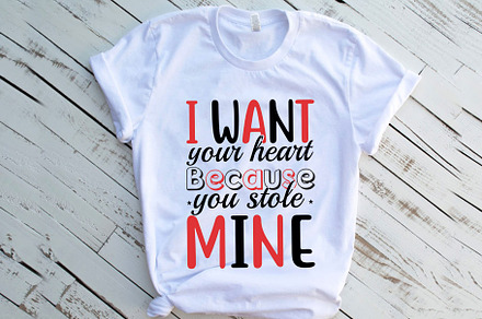 i want your heart because you stole
