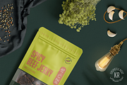 Spicy Beef Jerky Pouch Template KR, a Marketing Template by fisihsani (Thumbnail 1 of 7)