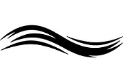 Minimal Wave Silhouette, an Object Graphic by Designer_Momina (Thumbnail 4 of 18)