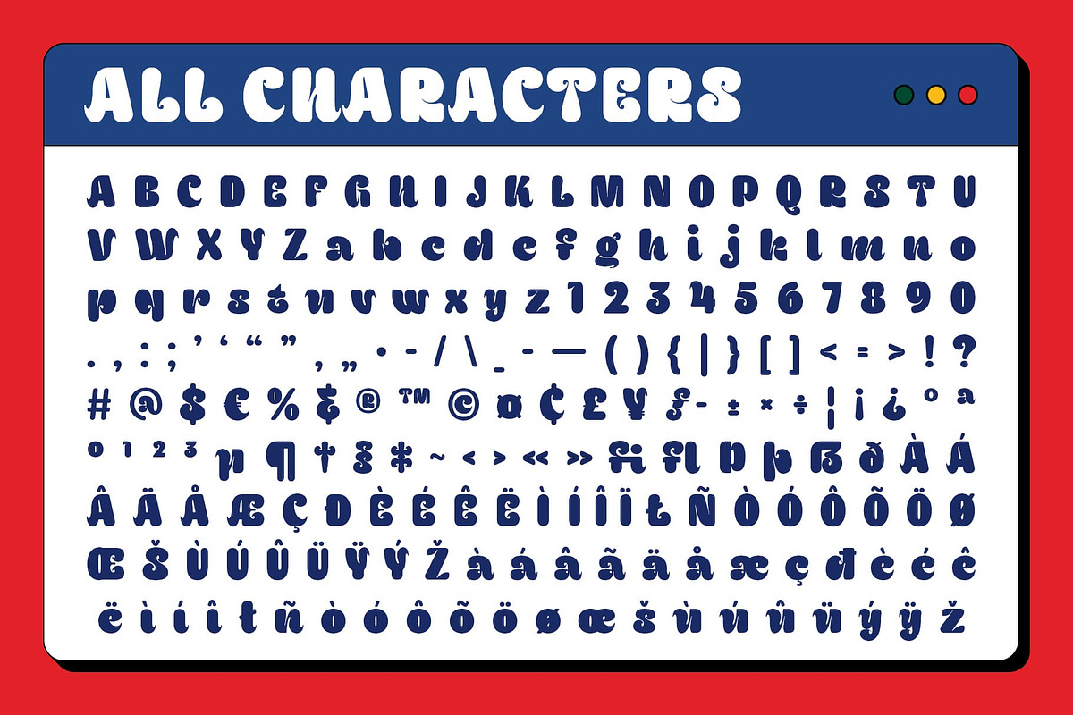 Hallory Rounded, a Sans Serif Font by Craft Supply Co. (Photo 8 of 8)