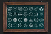 Retro Badge & Stamp Logo, a Branding & Logo Template by The Craftsman (Thumbnail 4 of 12)