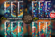 24 Strbcks Tumbler Wraps | 24 design, a Background Graphic by Asaelv Shop! (Thumbnail 7 of 7)