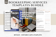 Bookkeeping Services Template Bundle, a Branding & Logo Template by BizTemplateForYou (Thumbnail 1 of 8)