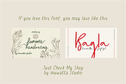 Magnolia Coast Script Font, a Script Font by Muwatta Studio (Thumbnail 6 of 6)