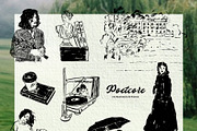Poetcore: Ink Illustrations & Frames, a Decorative Illustration by divanovskaya_nv (Thumbnail 12 of 23)