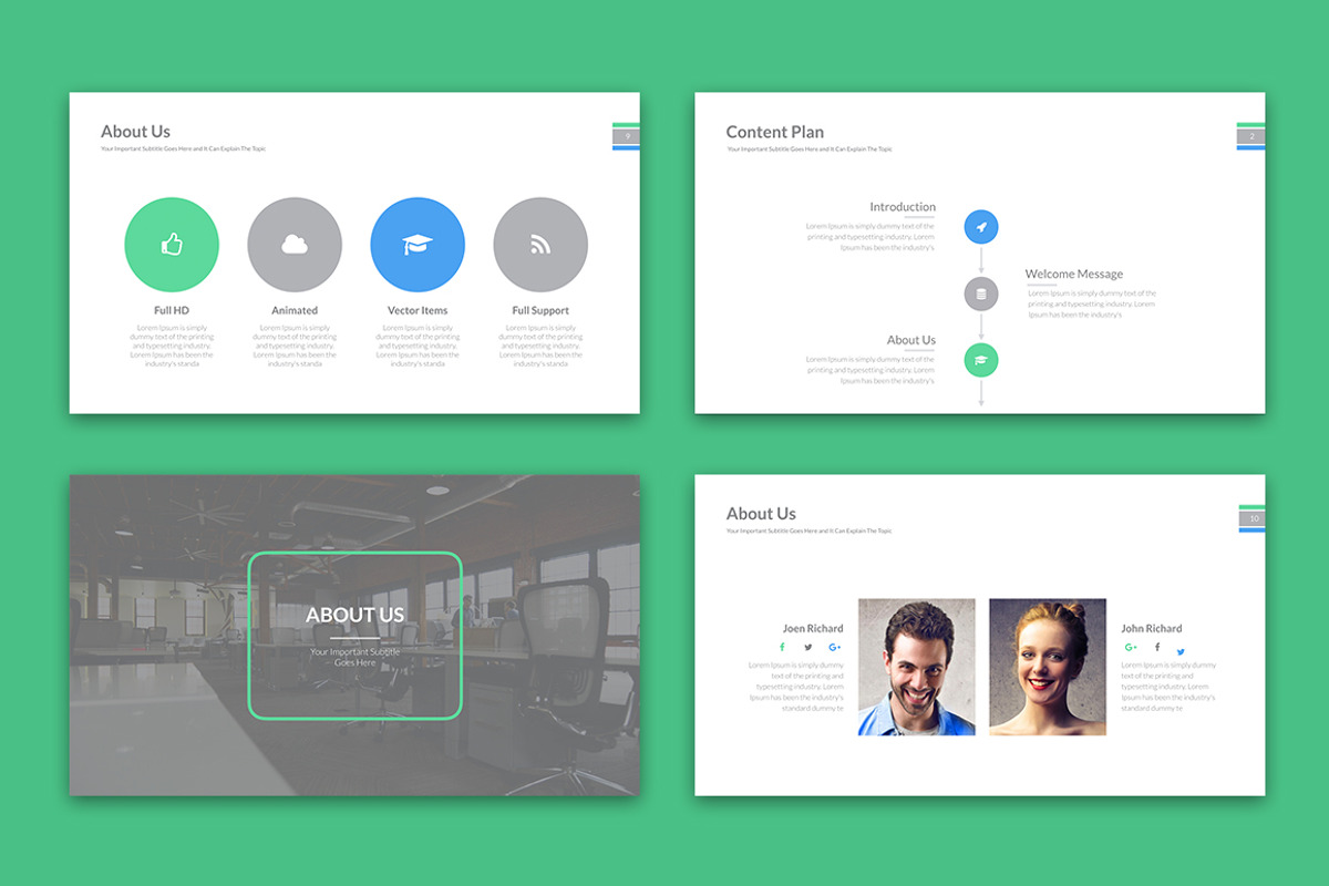 Way - Creative Powerpoint Template, a Presentation Template by PreFactory (Photo 2 of 6)