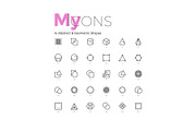My Icons, an Outline Icon by Andrew Kras Design (Thumbnail 13 of 38)