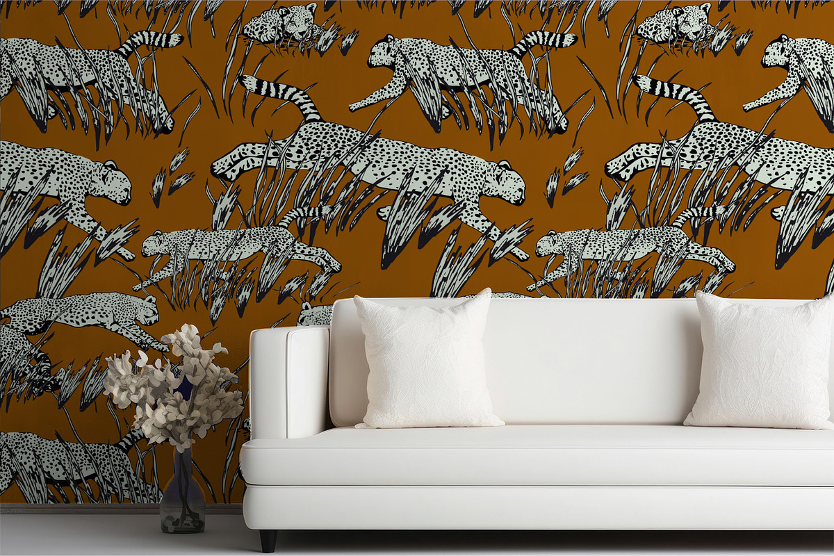 Hunting Cheetahs, a Wallpaper Graphic by MalyskaStudio (Photo 2 of 5)