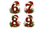 Christmas Alphabet Latter Clipart Pn, an Illustration by Daily.Designs (Thumbnail 5 of 5)