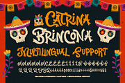 Catrina Brincona - Muertos Font, a Serif Font by Inviline.co (Thumbnail 10 of 15)
