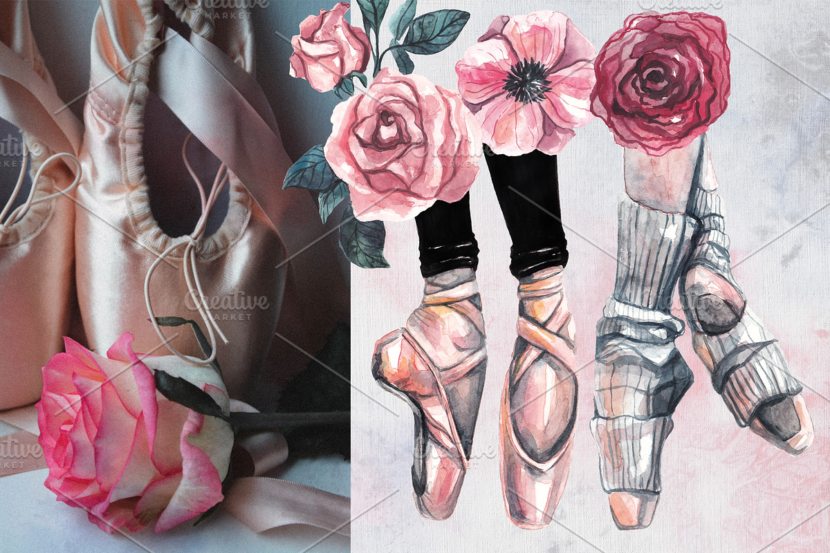 Odette. Ballet watercolor collection, a Sport Illustration by Scarlet Heath Art (Photo 7 of 13)