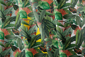 Jungle Luxe Tropical Print Patterns