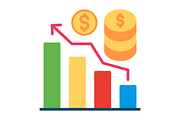 Financial Profit Flat Icon, an Icon by Pexelpy (Thumbnail 1 of 2)