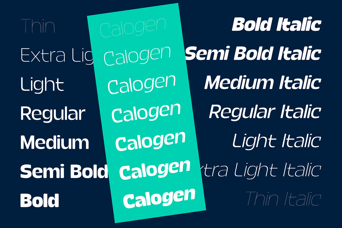 Calogen Soft | Family Font, a Sans Serif Font by Fargun Studio (Photo 2 of 15)