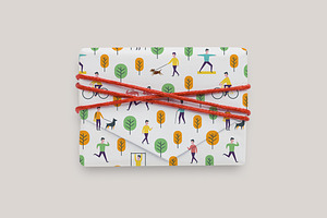 Gift Box mock up